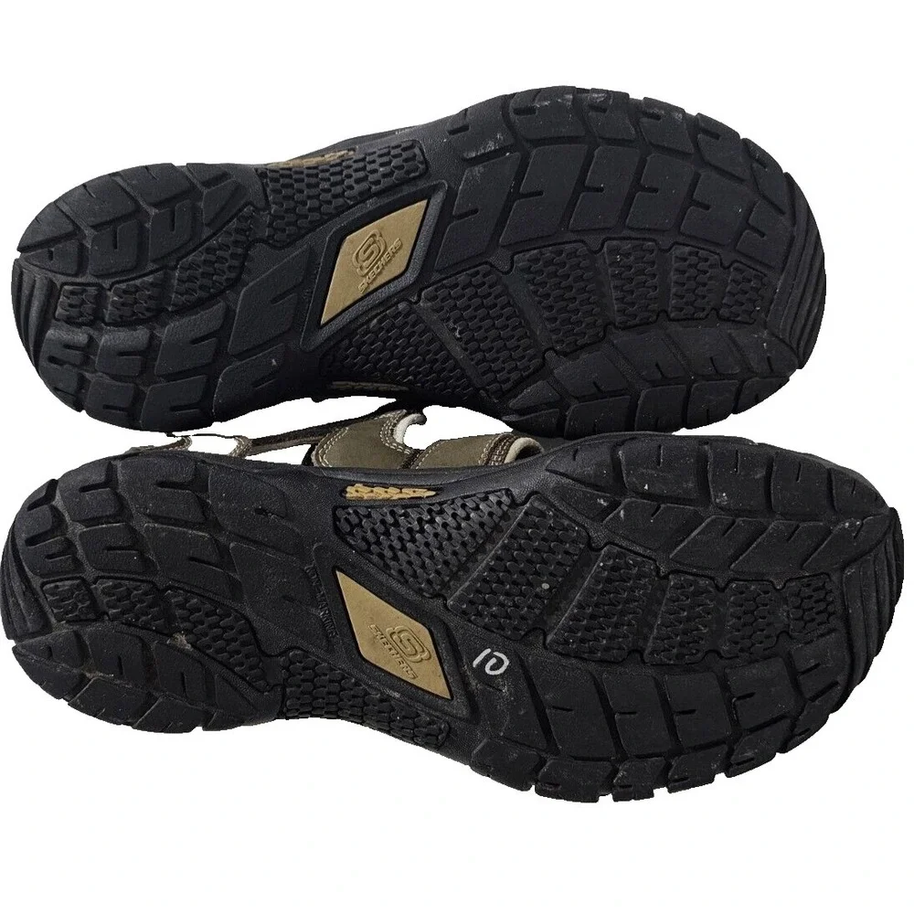 Skechers - Hiking Sandals Fisherman 50492 Water Trail -Green/Gray  Men's Size 10
